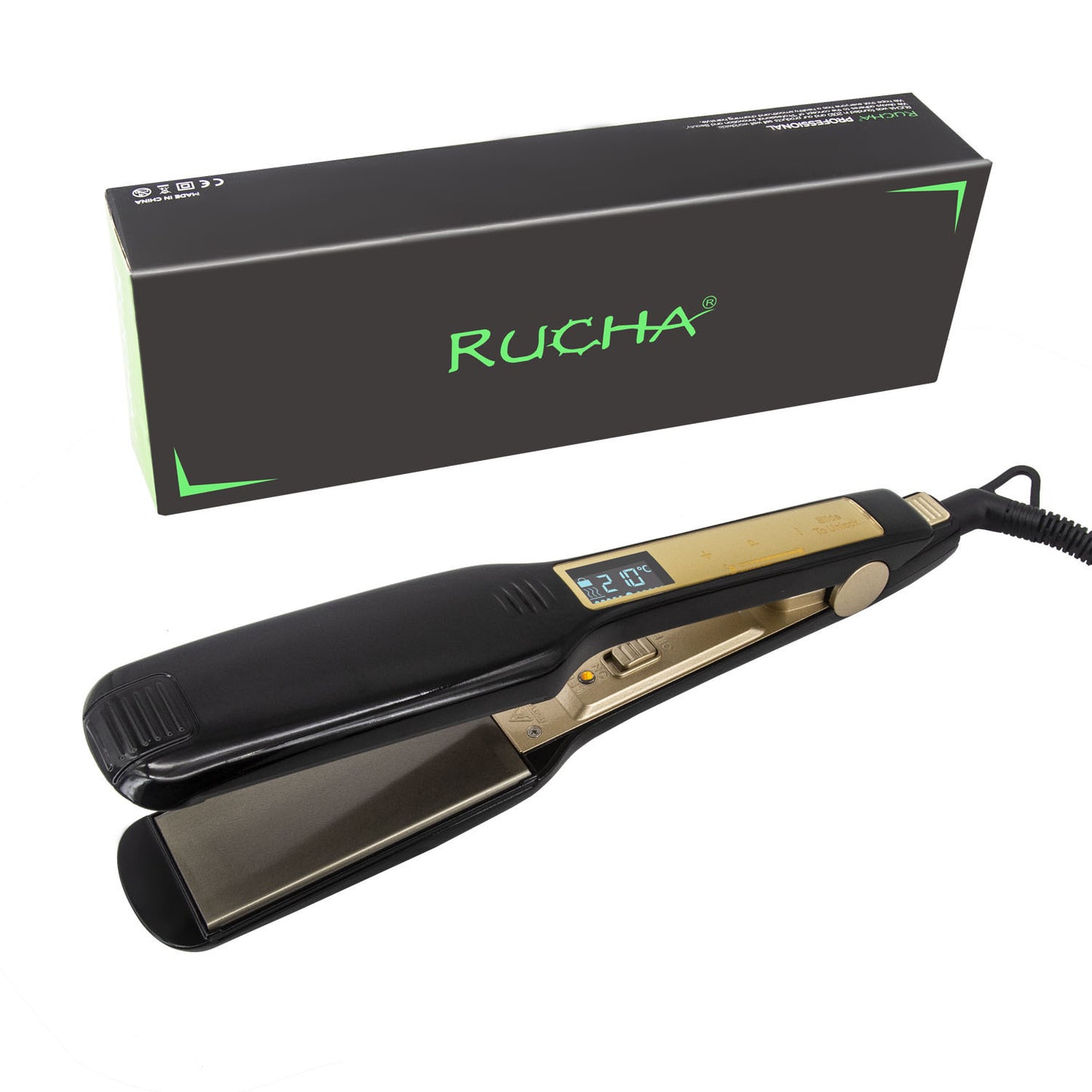 TITANIUM Hair Straightener by RUCHA